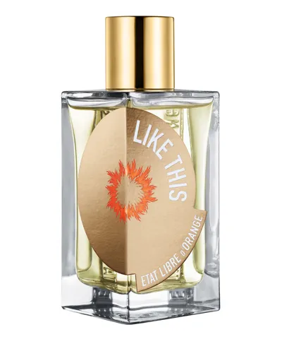 Etat Libre D'orange Like This Eau De Parfum 100 ml In White