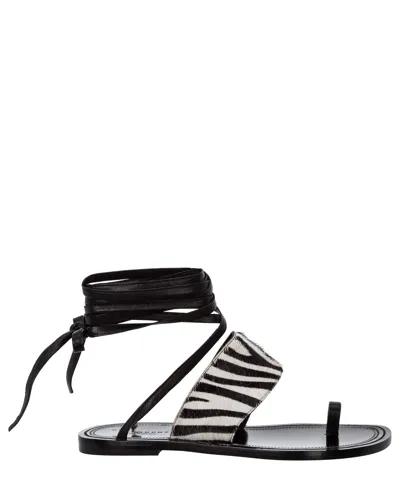 Philosophy Di Lorenzo Serafini Women's Leather Sandals In Black