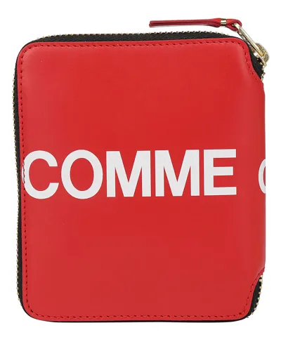 Comme Des Garçons Wallet In Red