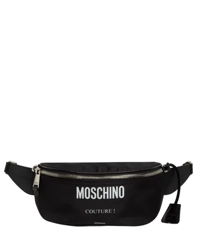 Moschino Belt Bag In Black