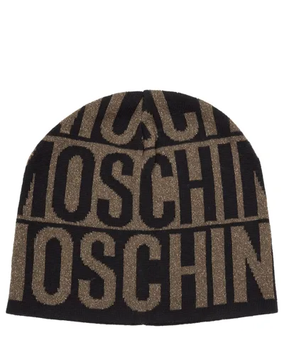 Moschino Beanie In Black