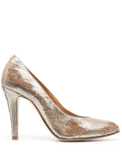 Maison Margiela Pumps In Gold