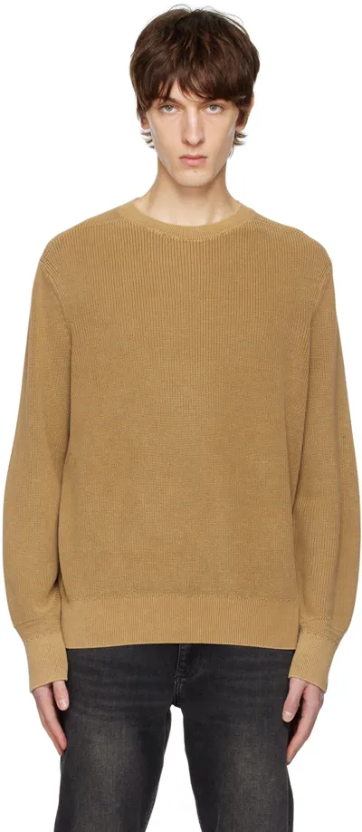 Rag & Bone Tan Dexter Sweater In Erm