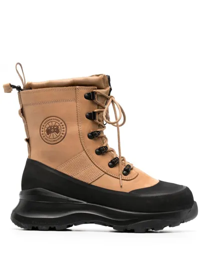 Canada Goose Armstrong Hiking Boots In Tundra Black