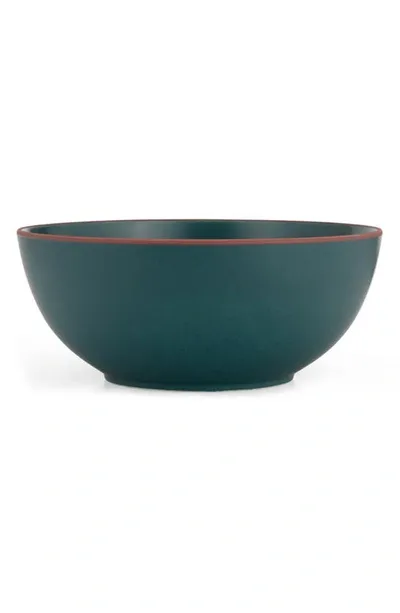 Nambe Taos Deep Stoneware Serving Bowl In Jade