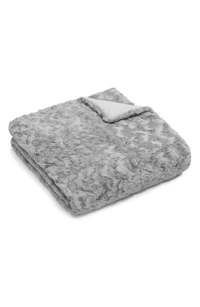 Ugg (r) Adalee Faux Fur Comforter & Sham Set In Seal