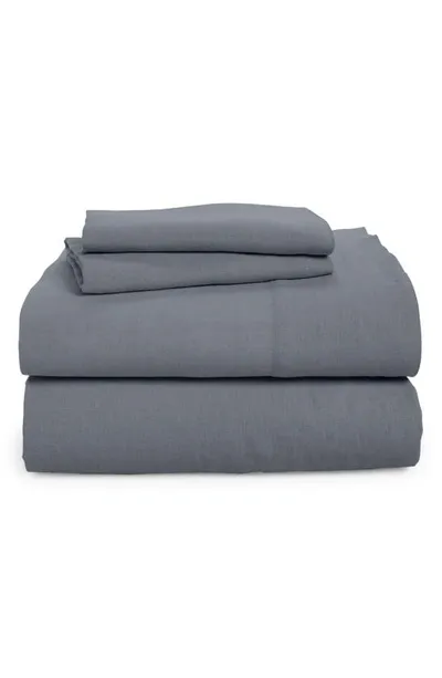 Parachute Linen Sheet Set In Dusk