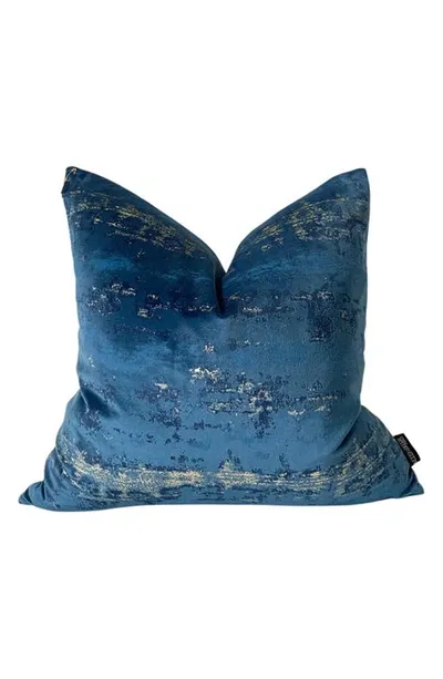 Modish Decor Pillows Velvet Pillow Cover In Midnight