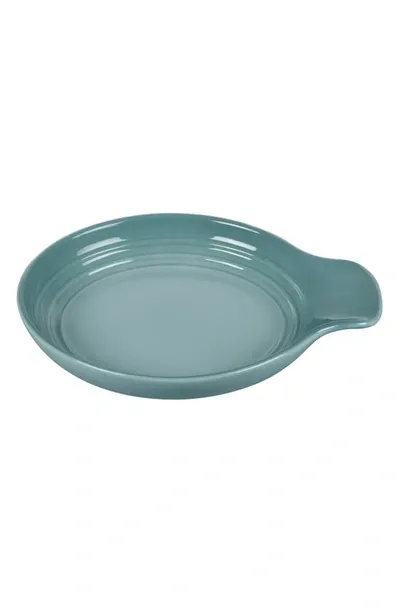 Le Creuset Sea Salt Signature Spoon Rest With $3 Credit In White