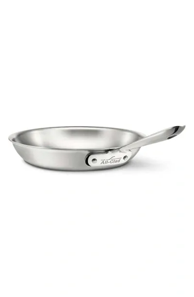 All-clad D5 Stainless Brushed 5-ply Bonded 10-inch Fry Pan In Silver