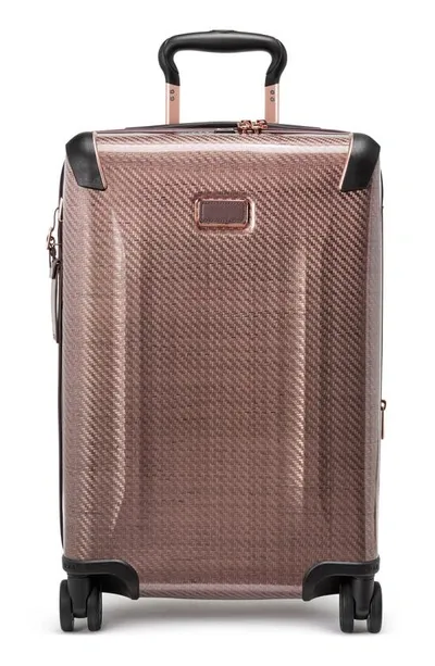 Tumi Tegra Lite International Carry On Expandable Spinner Suitcase In Blush