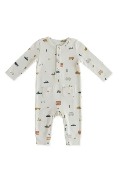 Pehr Babies' Rush Hour Organic Cotton Romper