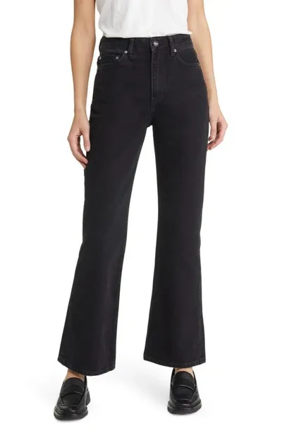 Ganni Black Betzy Bootcut Jeans