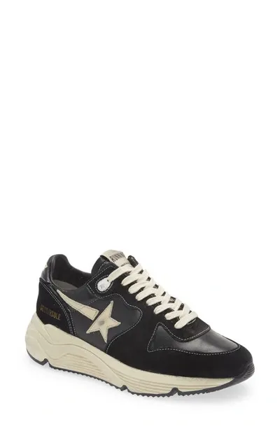 Golden Goose Running Sole Sneaker In Black