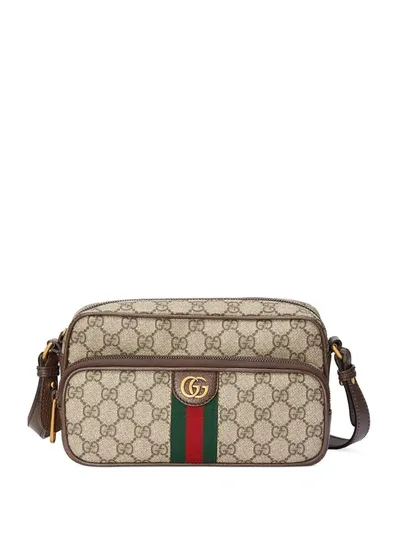 Gucci Ophidia Shoulder Bag In Nude & Neutrals