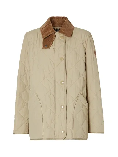 Burberry Jacket In Brown