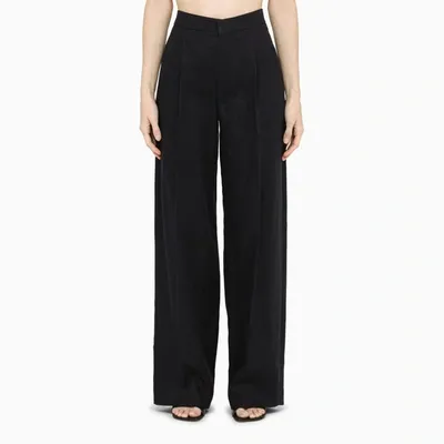 Chloé Classic Blue Linen Trousers