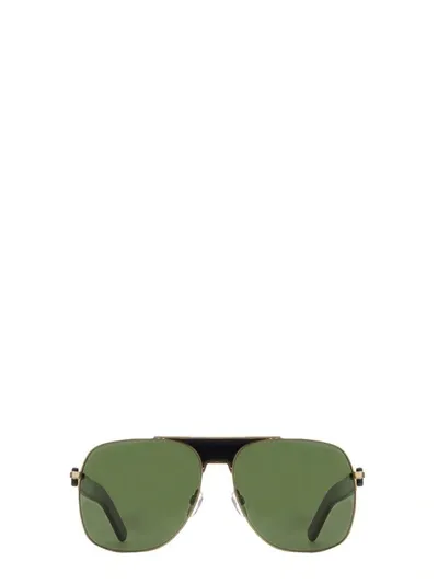 Palm Angels Bay Sunglasses Unisex In Gold