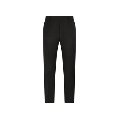 Dolce & Gabbana Wool Pants In Black