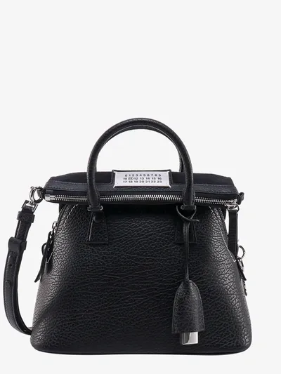 Maison Margiela 5ac Medium Bag In Black