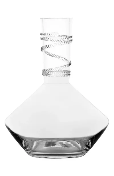 Juliska Chloe Glass Decanter In Clear