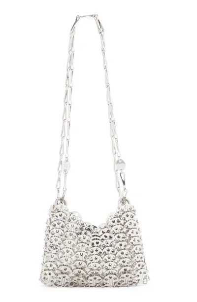 Rabanne Iconic 1969 Nano Shoulder Bag In White