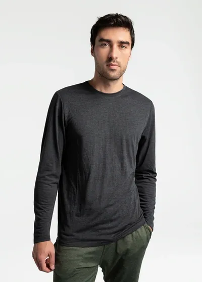 Lole Everyday Long Sleeve In Black Beauty