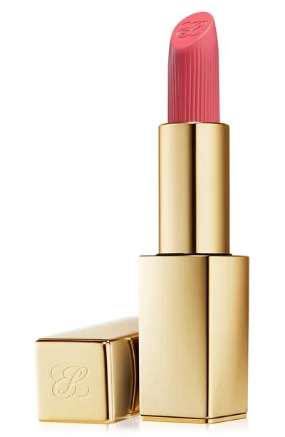 Estée Lauder Pure Color Hi Lustre Lipstick In Frosted Apricot