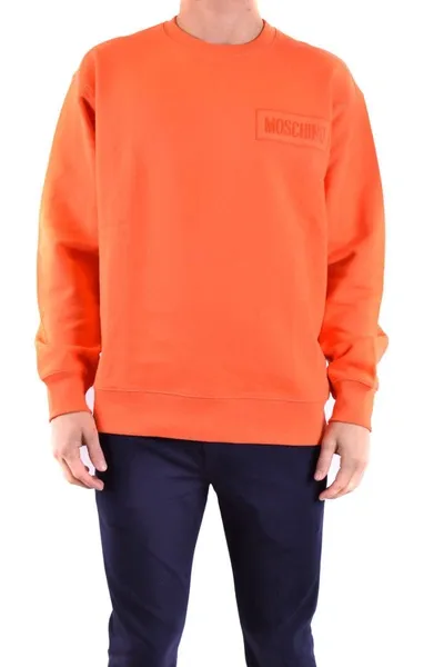 Moschino Sweatshirts In Orange