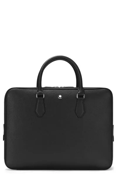 Montblanc Sartorial Large Document Case In Black