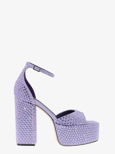 Paris Texas Tatiana 130mm Platform Sandals In Purple