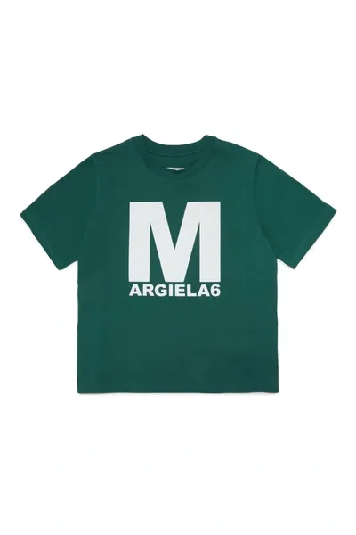 Mm6 Maison Margiela T-shirt  Kids Color Green