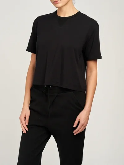 Marchesa Dominique Tee In Black