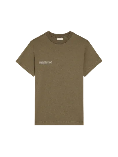 Pangaia In Conversion 365 T-shirt In Soil Carbon Brown