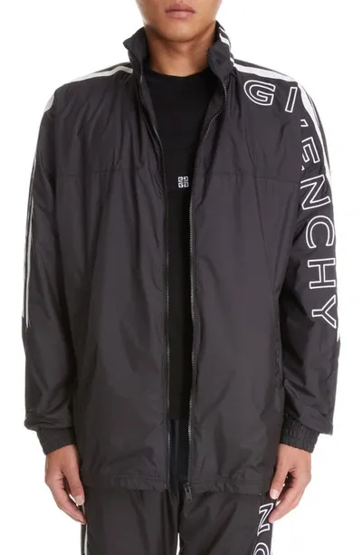 Givenchy Raincoat Jacket In Black