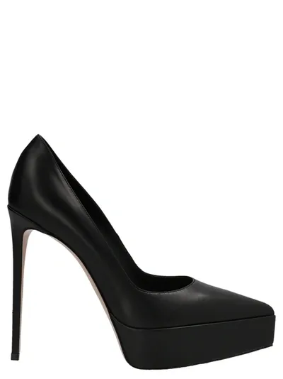 Le Silla Uma 140mm Pumps In Black