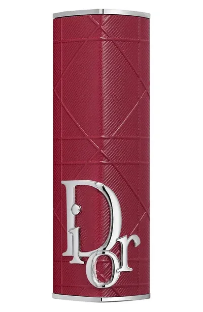 Dior Addict Refillable Couture Lipstick Case In #1 Brick Cannage