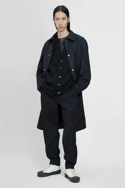 Jil Sander Man Black Coats