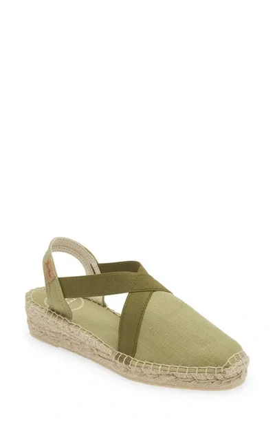 Toni Pons Verona Wedge Espadrille In Oliva/olive