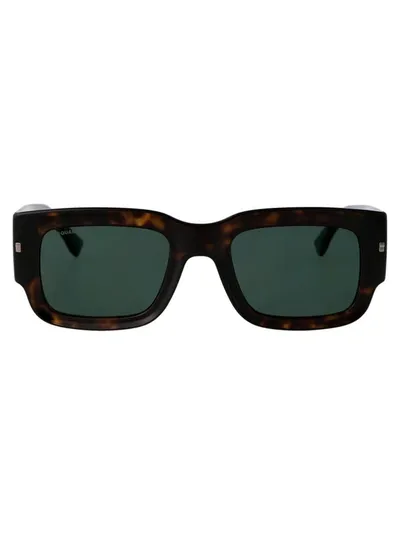 Dsquared2 D2 0089/s Sunglasses In 581mt Havana Black