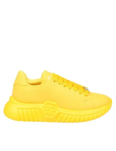 Philipp Plein Supersonic Low-top Sneakers In Gold