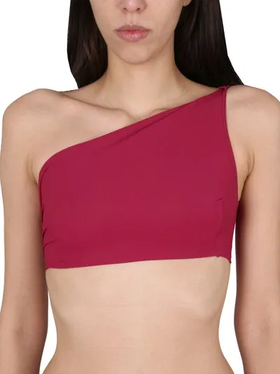 Rick Owens Top Twist In Fuchsia