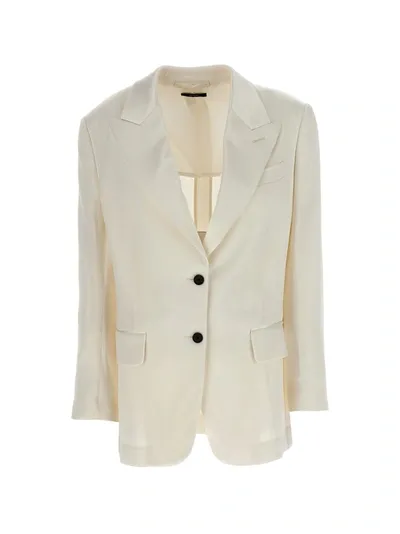 Tom Ford Boyfriend Jackets White