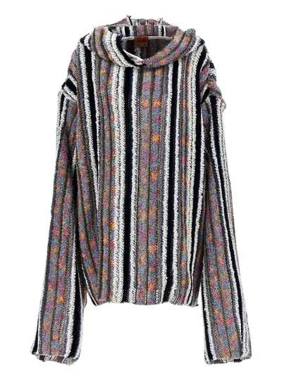 Vitelli Wrap Monster Sweater, Cardigans In Multicolor