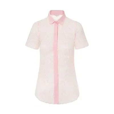 Gucci Pale Pink Lace Shirt