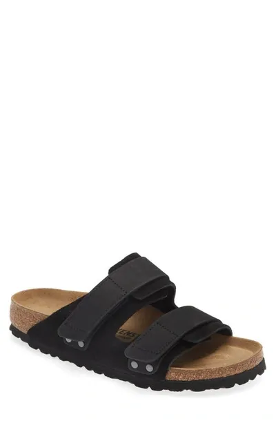 Birkenstock Uji Side Touch-strap Sandals In Black