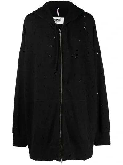 Mm6 Maison Margiela Funnel In Black