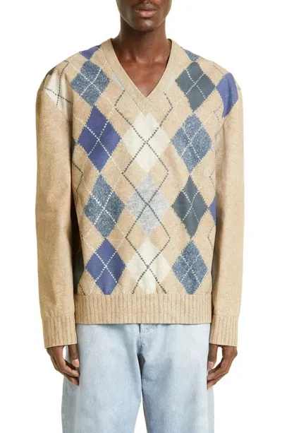 Bottega Veneta Pullover Aus Leder In Multicolor