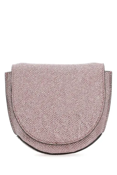 Ganni Banner Nano Saddle Bag In Pastel