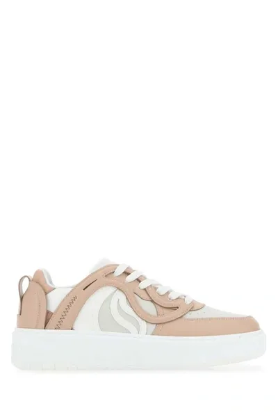 Stella Mccartney Sneakers In Beige